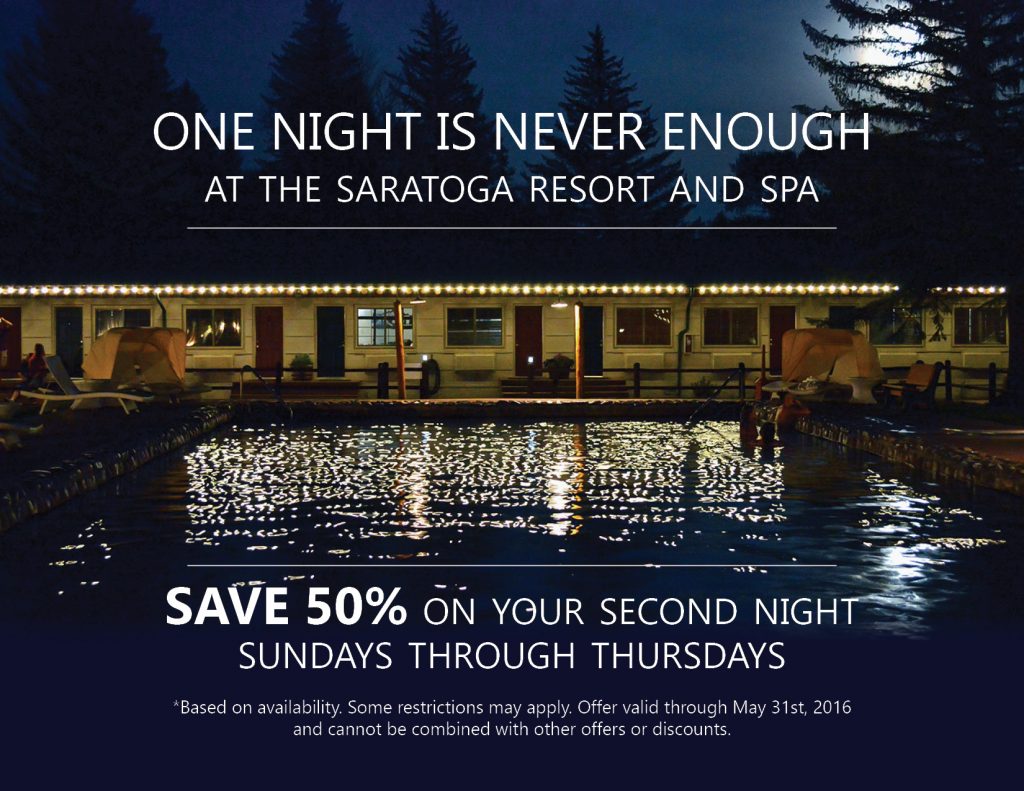 Last Chance to Take Advantage of "One Night Is Never Enough" Promotion!