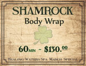 Healing Waters Spa March Special