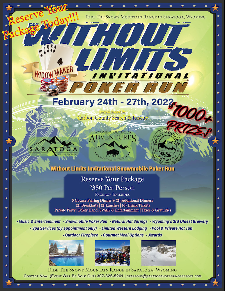 Don't Forget: ‘Without Limits Invitational’ Poker Run!