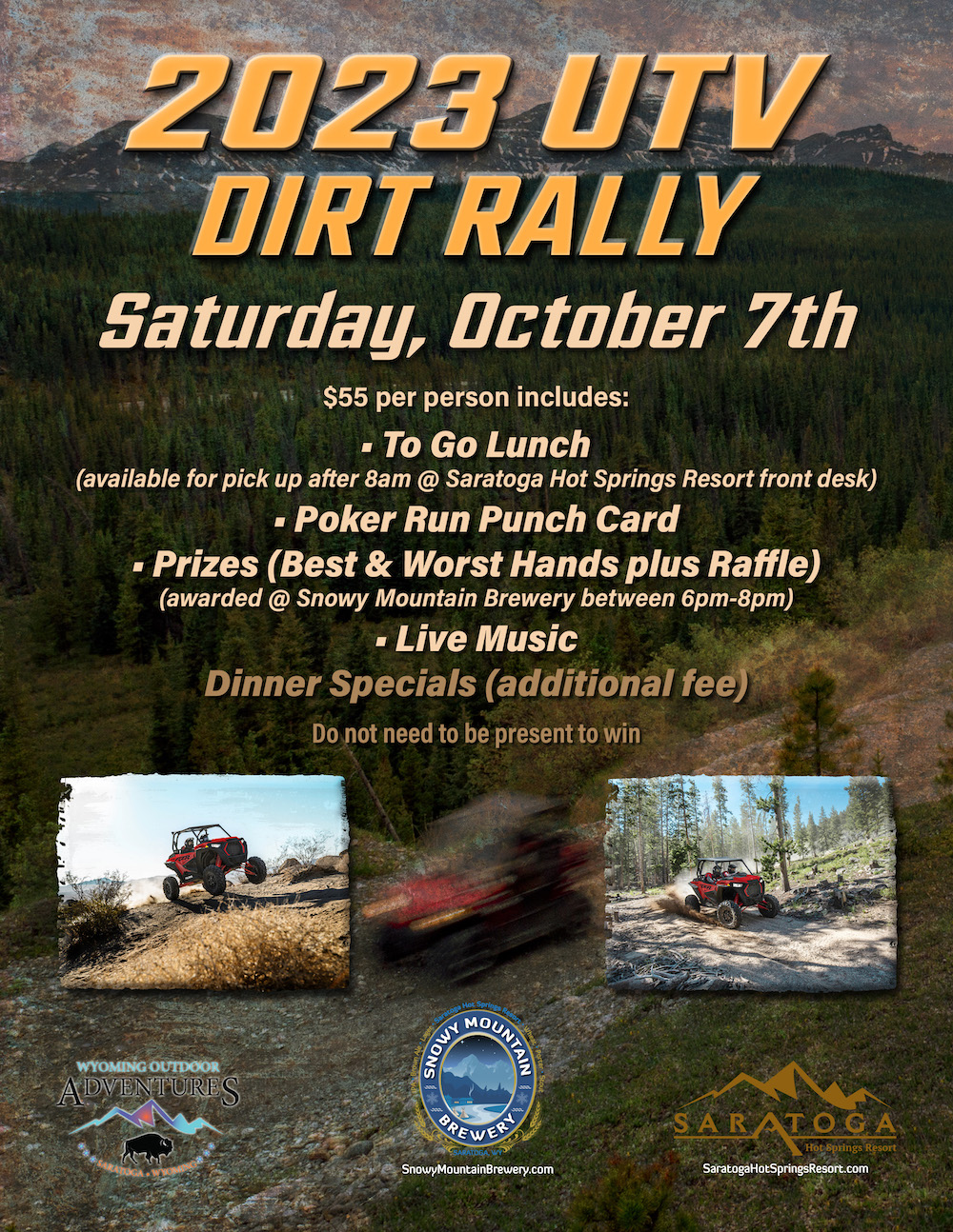 Gear Up for Adventure at the 2023 UTV Dirty Rally!