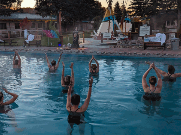 Rejuvenate Your Senses at Saratoga Hot Springs Resort Group Yoga Classes with Tylar Roman
